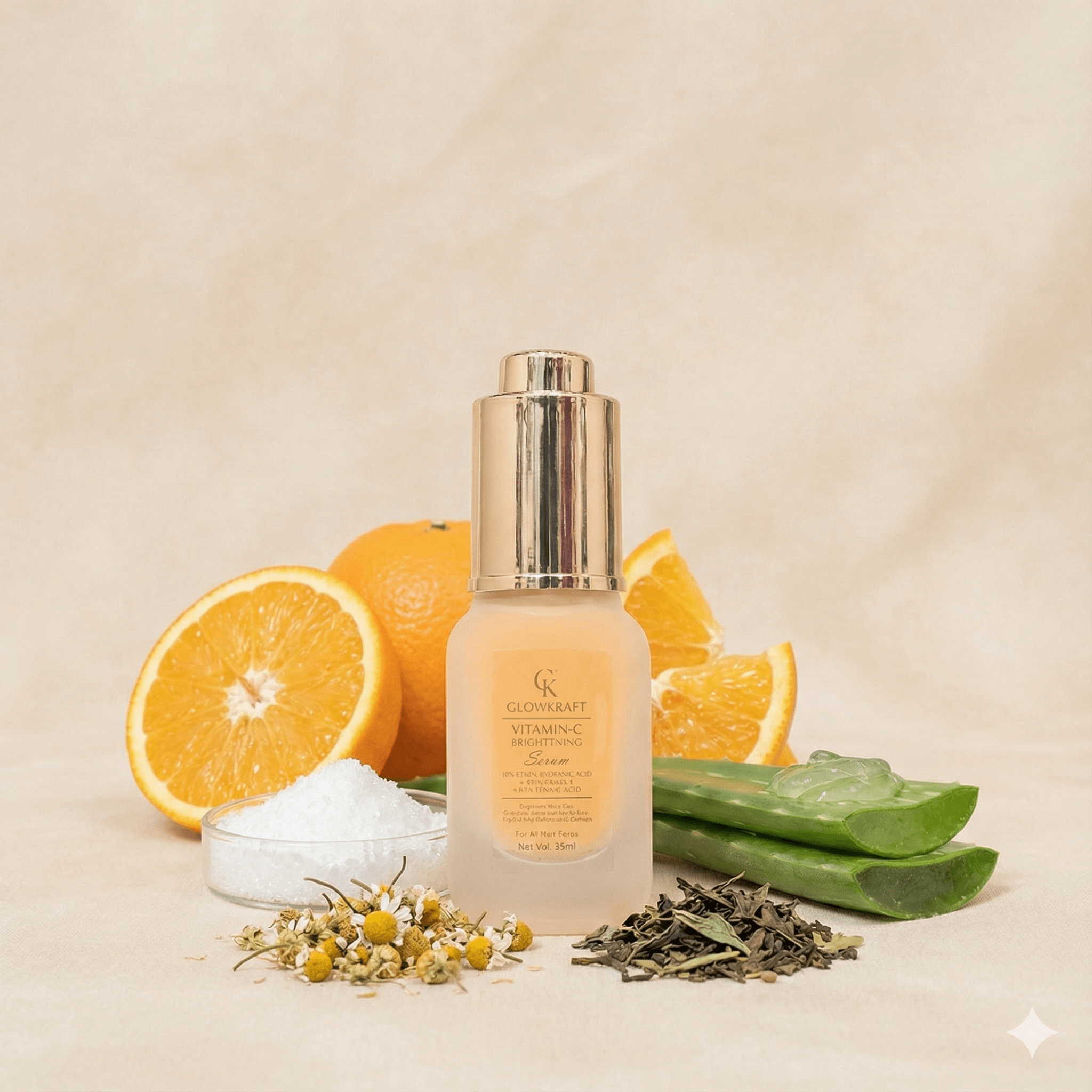 Glowkraft Vitamin C Face Serum for Bright and Glowing Skin