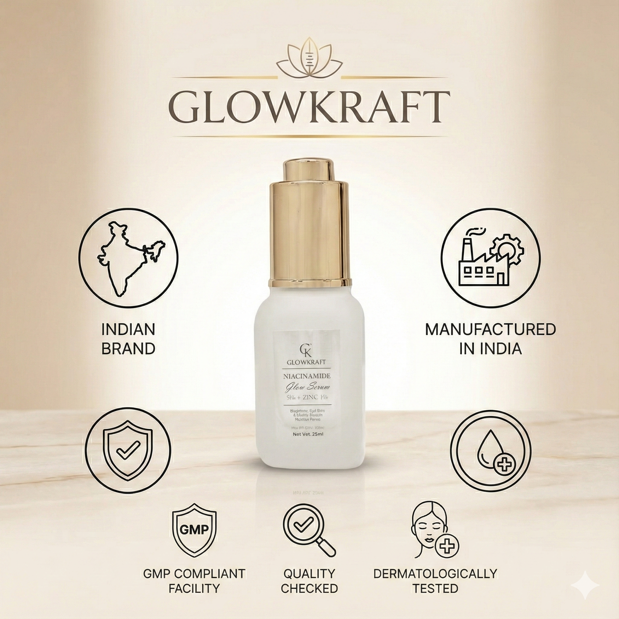 Glowkraft Niacinamide Skin Balancing Face Serum