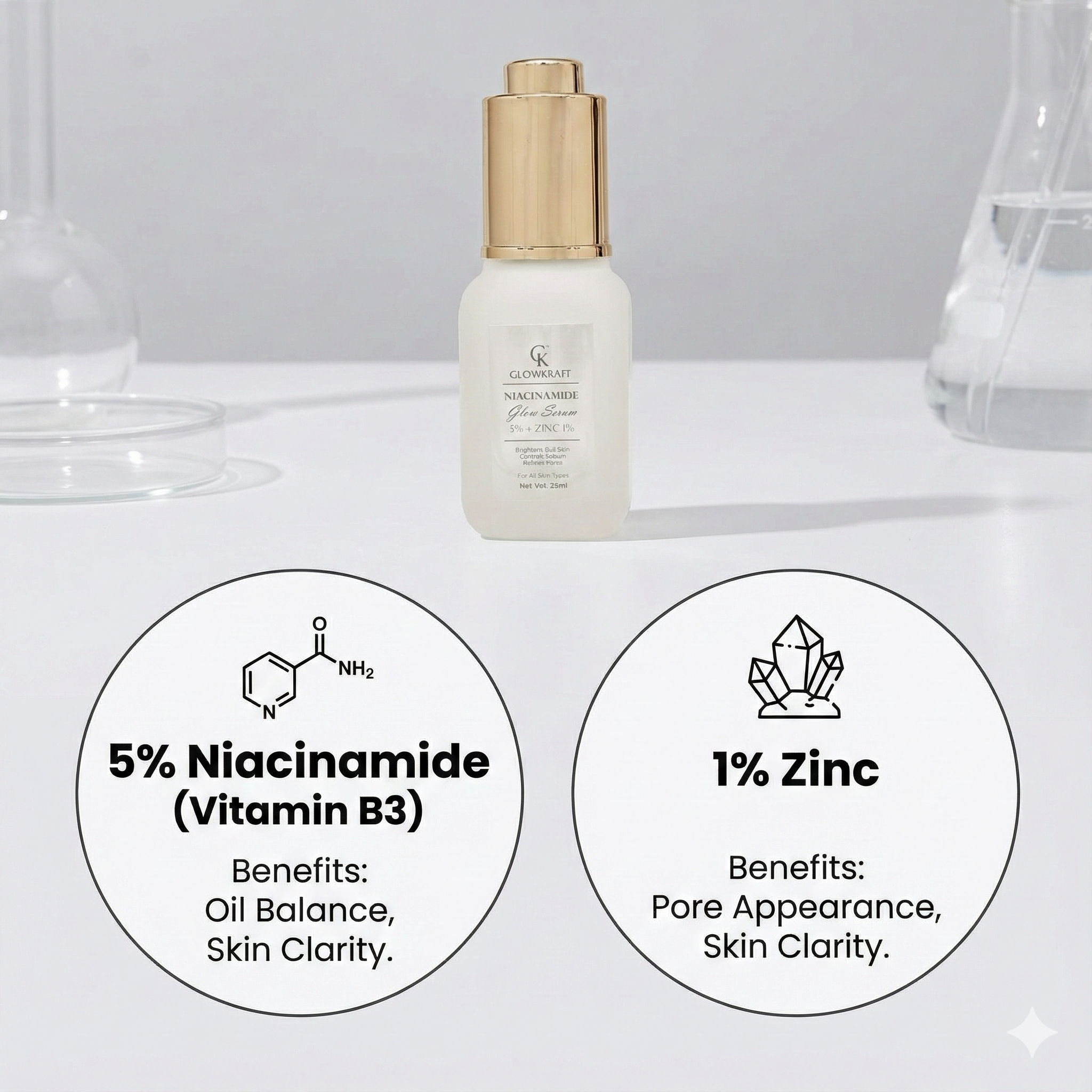 Glowkraft Niacinamide Skin Balancing Face Serum