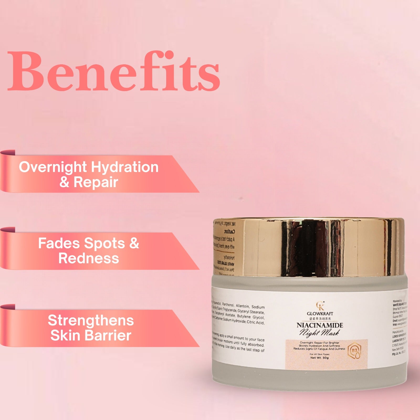 Niacinamide Night Repair Sleeping Mask