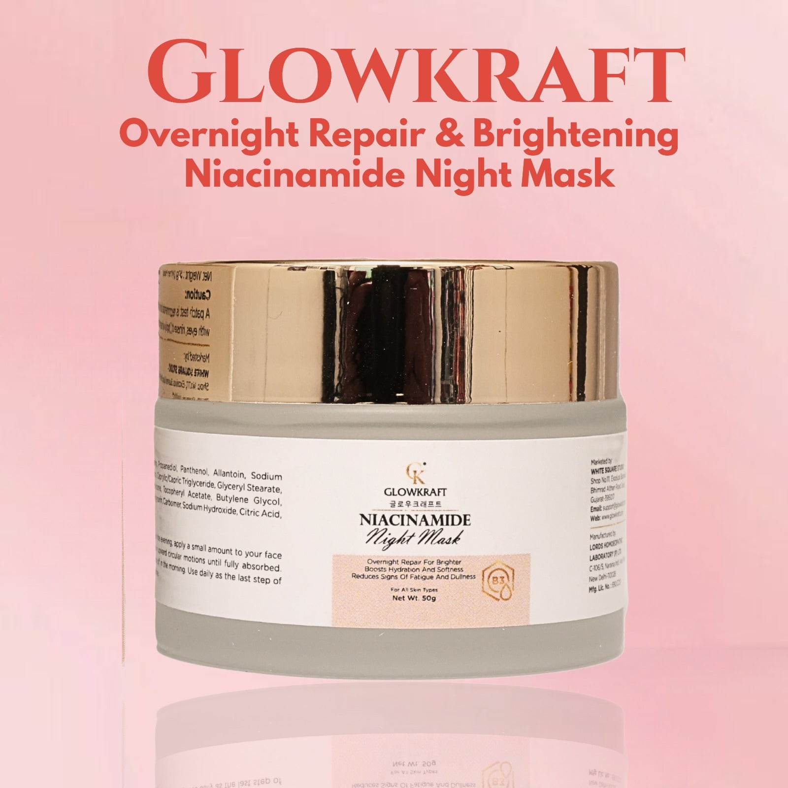 Niacinamide Night Repair Sleeping Mask