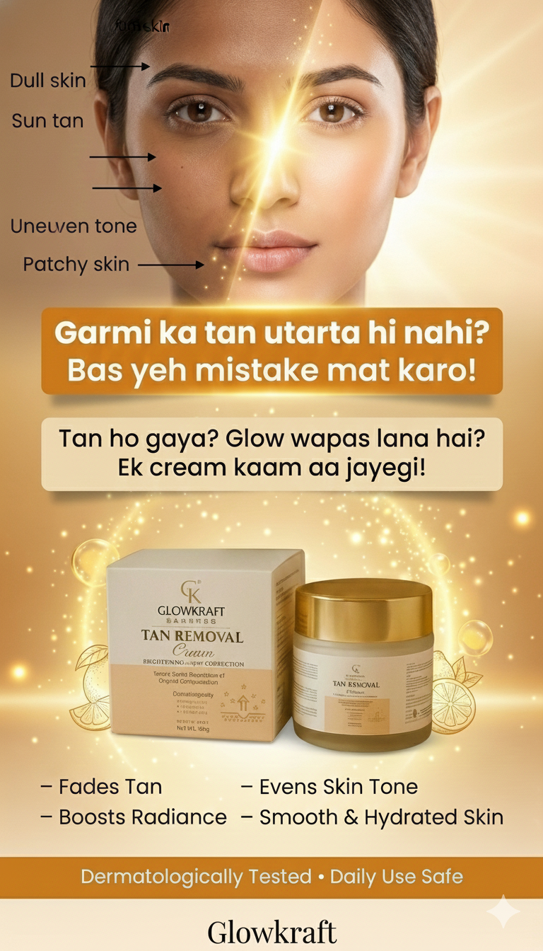 Tan Removal Brightening Cream