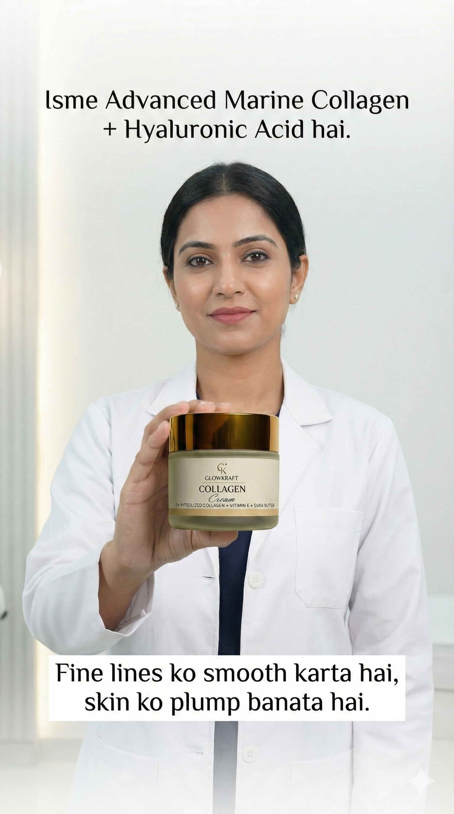 Glowkraft Collagen Renewal Anti-Ageing Cream - Anti-Wrinkle + Firming Formula