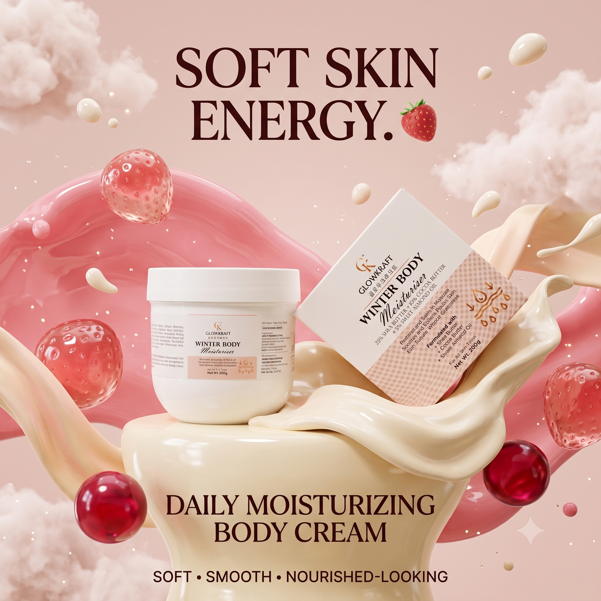Glowkraft Daily Moisturizing Body Cream