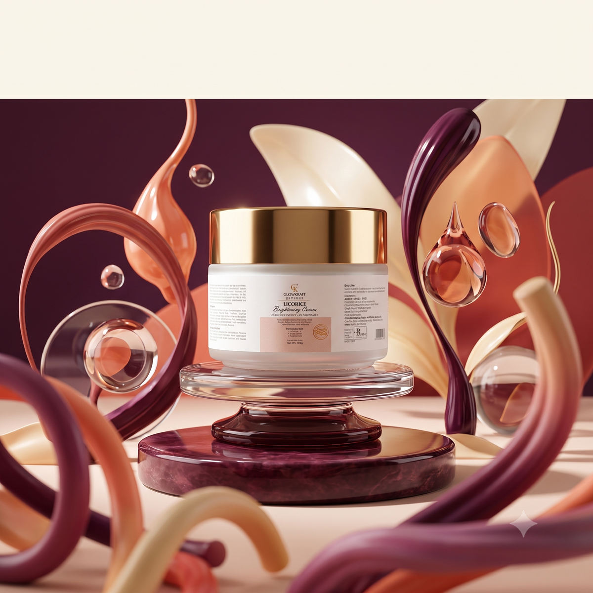 Licorice Brightening Face Cream 100gm