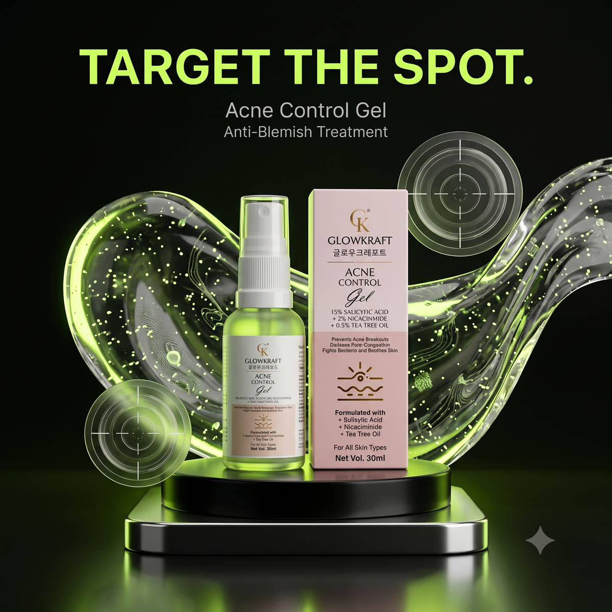 Acne Control Gel  Anti-Blemish Treatment