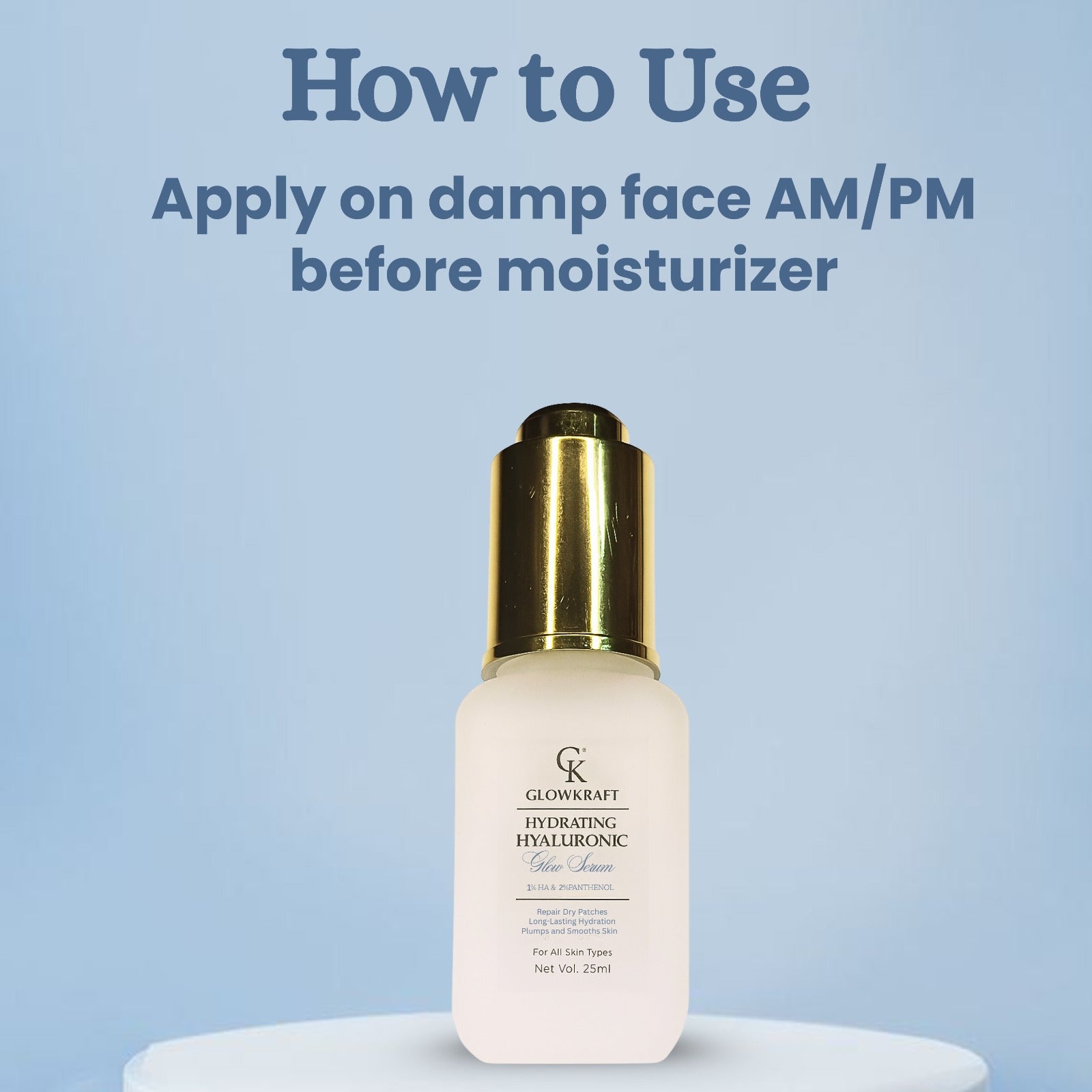 Hyaluronic Acid Hydrating Face Serum 25ml