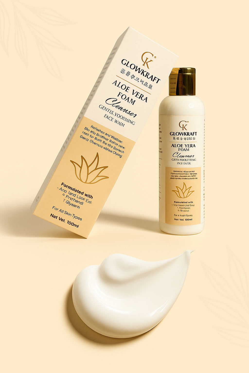 Aloe Vera Gentle Foam Cleanser
