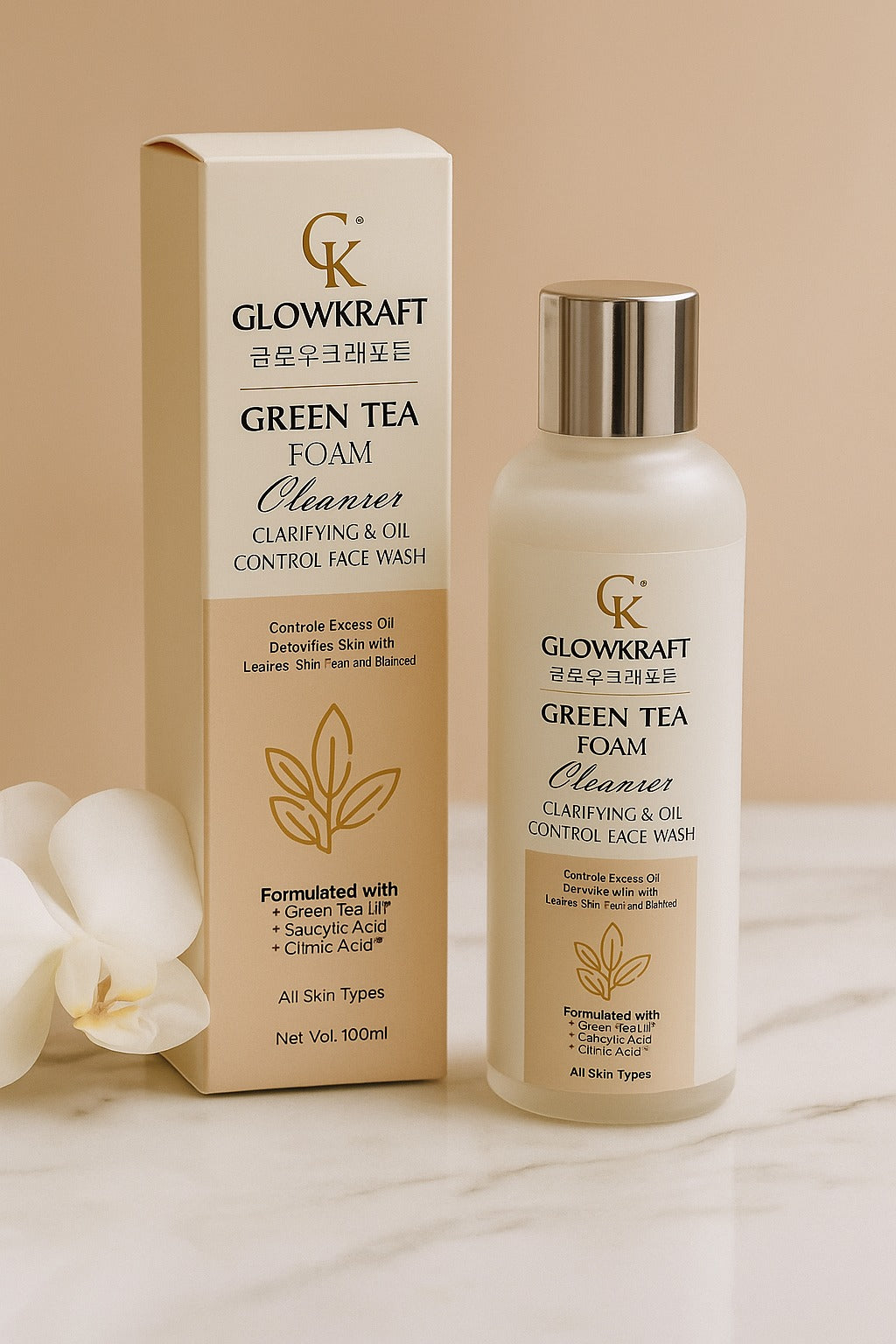 Tea Tree Oil Face Cleanser -Purifying Anti-Acne Wash