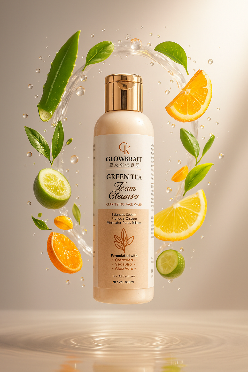 Tea Tree Oil Face Cleanser -Purifying Anti-Acne Wash