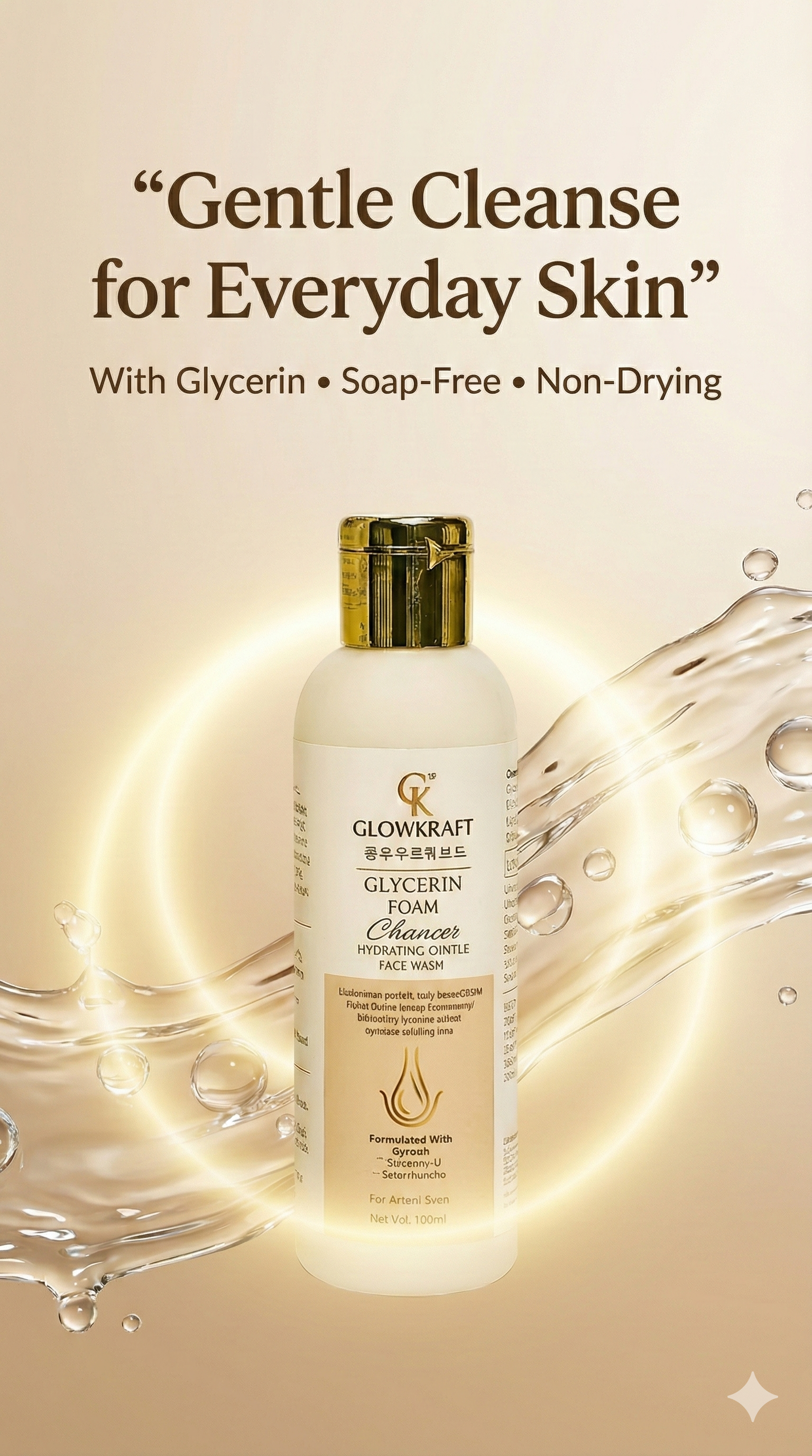 Glycerin Gentle Face Cleanser