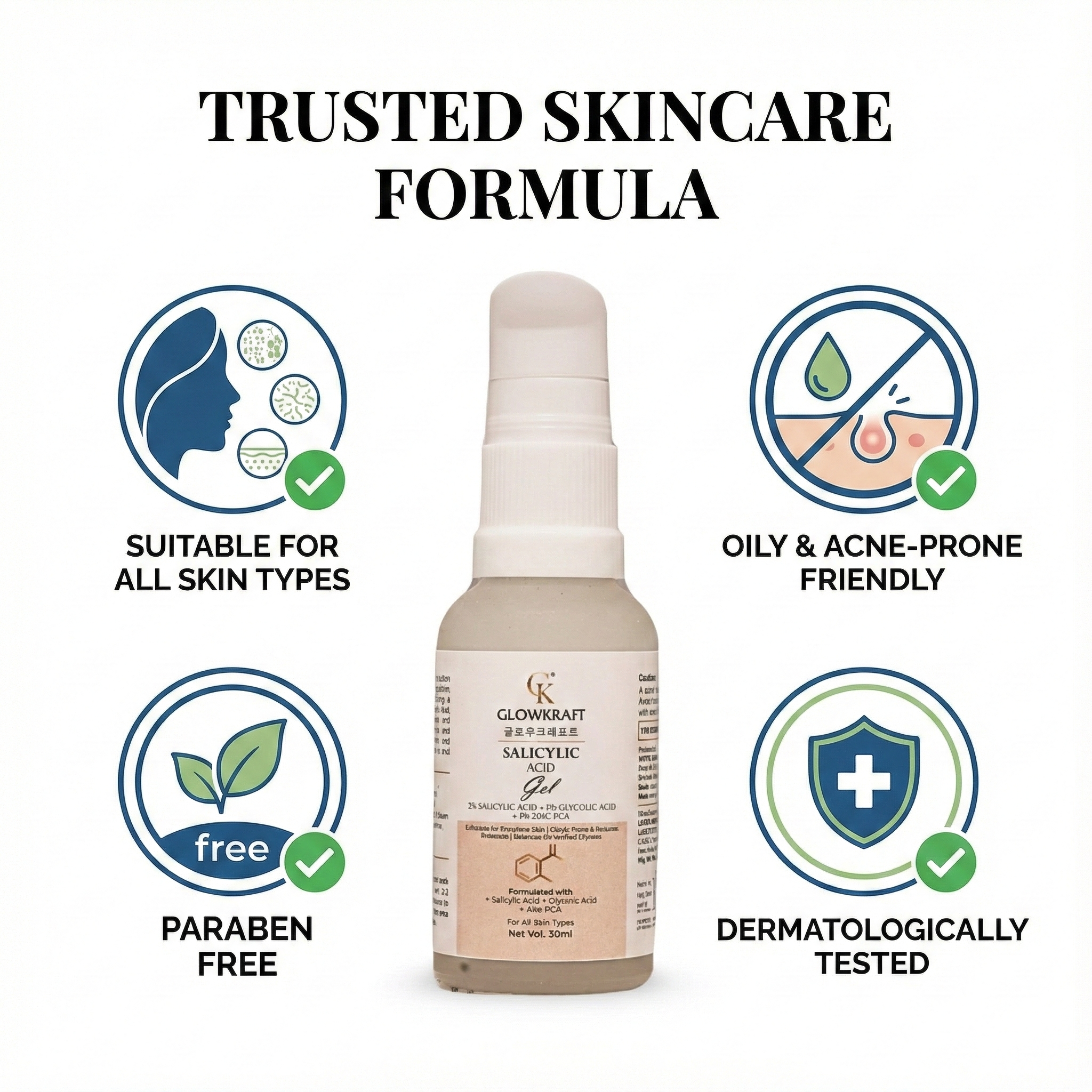 Salicylic Acid Gel  Acne & Oil Control