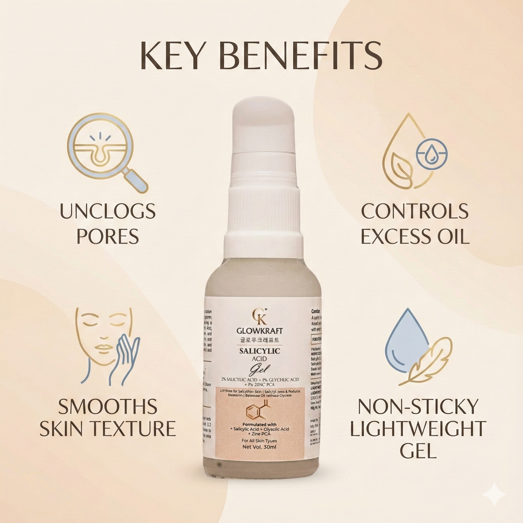 Salicylic Acid Gel  Acne & Oil Control